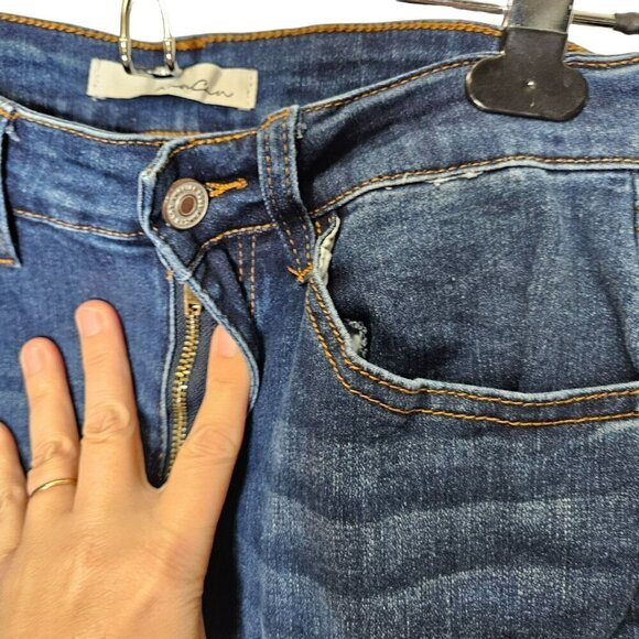 KanCan Women's Skinny Jeans 7/27 Dark Wash Stretch Denim‎ - Picture 2 of 11